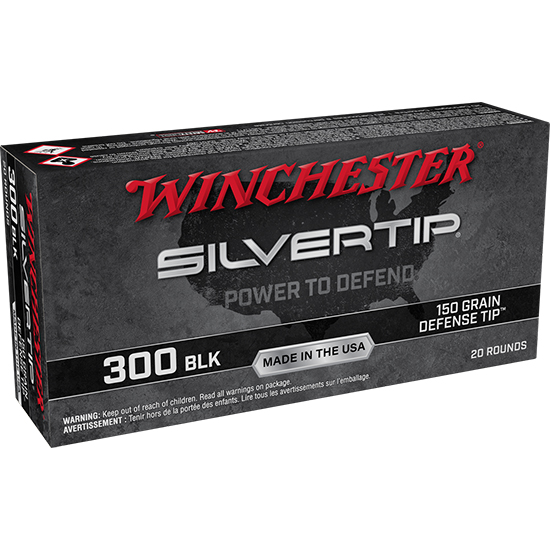 WIN SILVERTIP DEFENSE 300BLK 150GR 20/10 - Ammunition